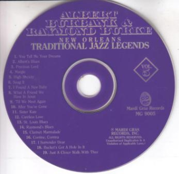 New Orleans - Traditional Jazz Legend - Albert Burbank & Raymond Burke